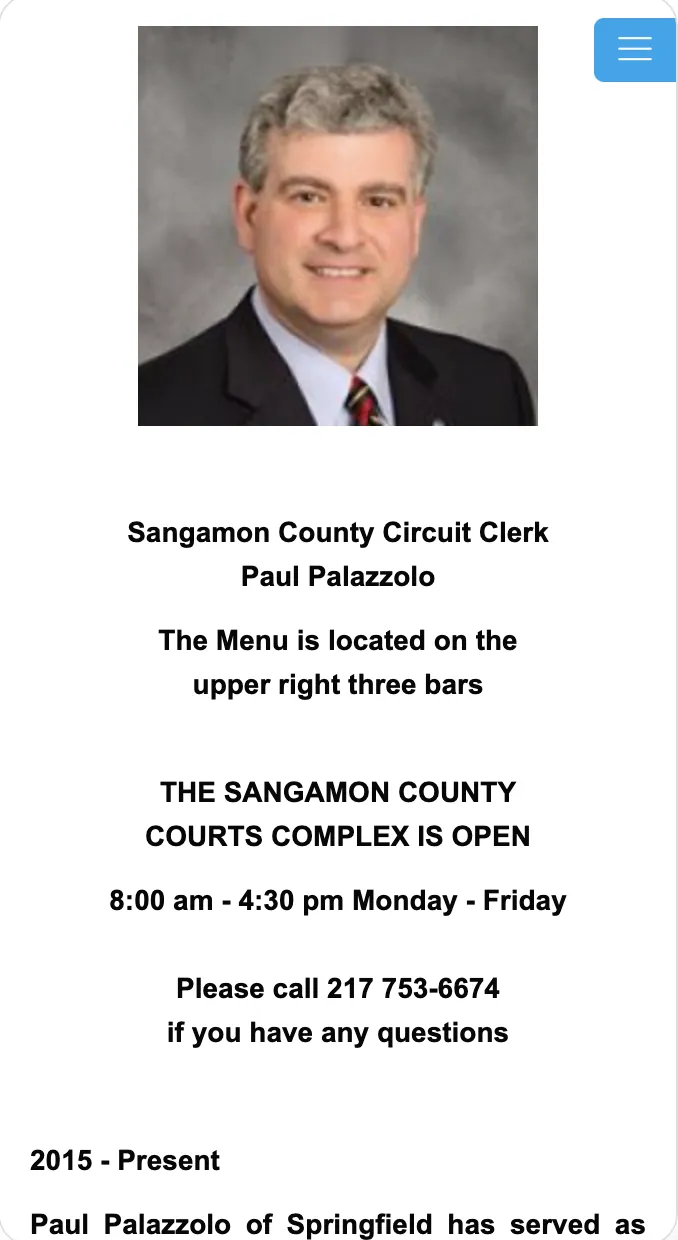 Sangamon County Circuit Clerk | Indus Appstore | Screenshot