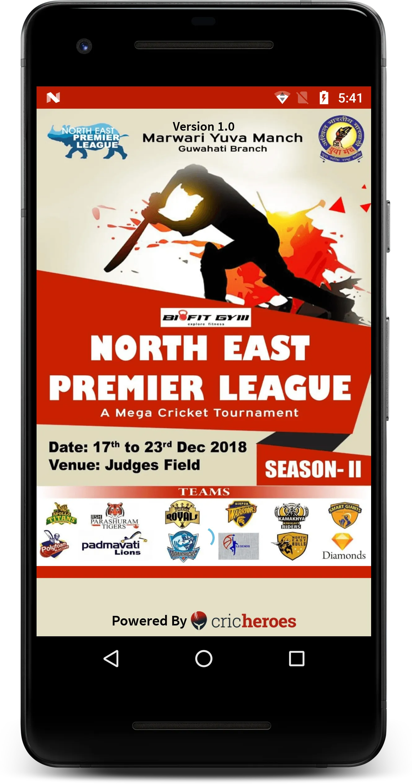 NEPL- NORTH EAST PREMIER LEAGU | Indus Appstore | Screenshot