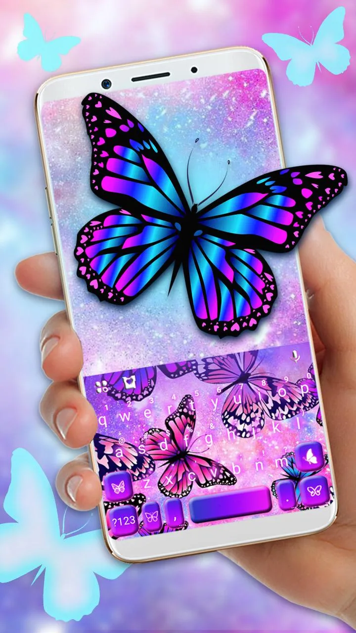 Galaxy Butterfly Theme | Indus Appstore | Screenshot