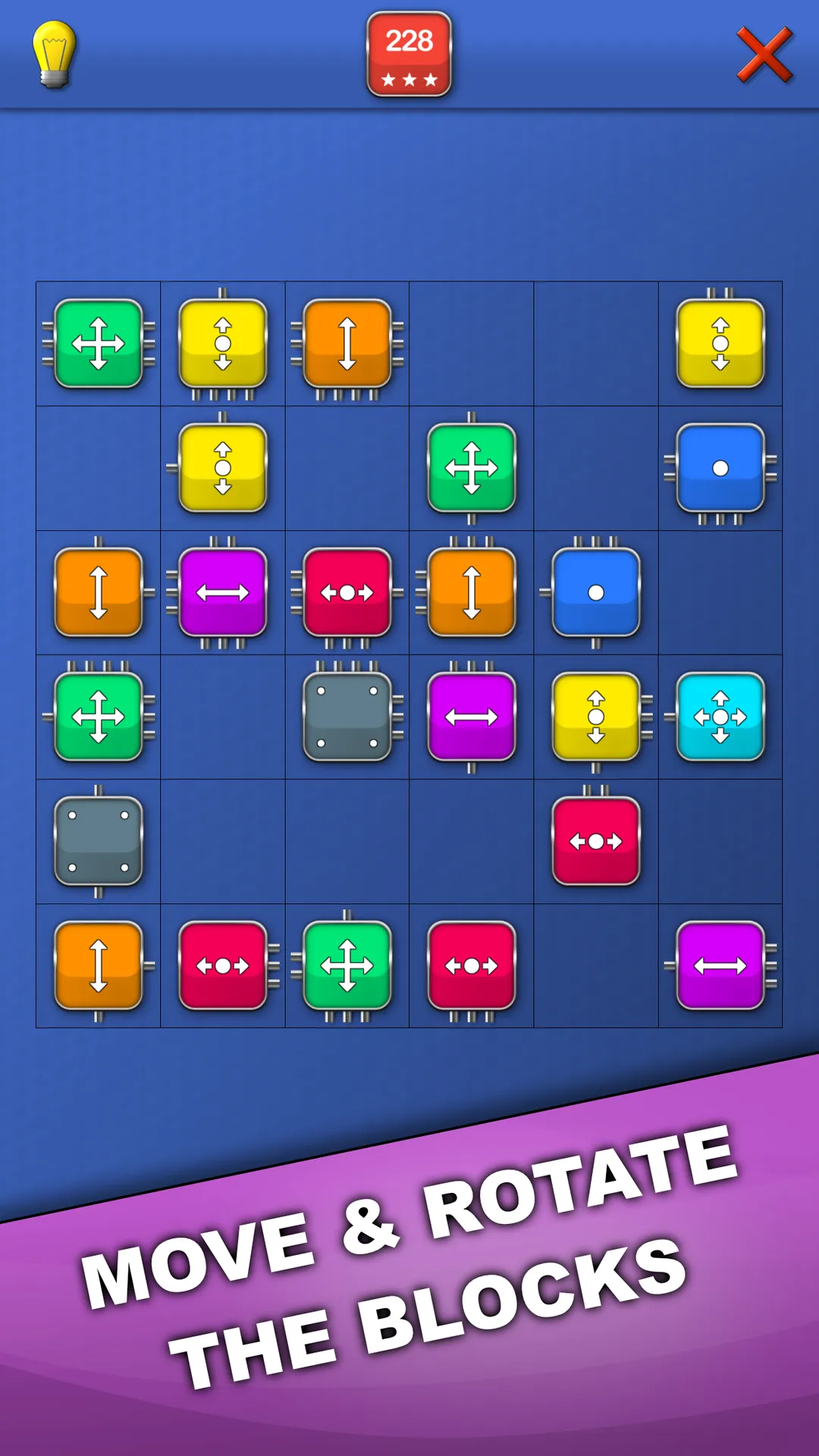 ConnectIt - Logic Block Puzzle | Indus Appstore | Screenshot