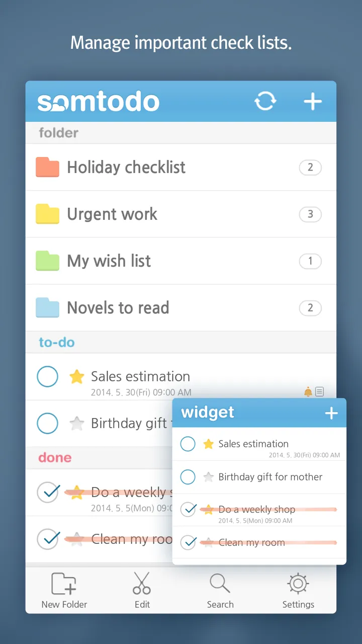 SomTodo - Task/To-do widget | Indus Appstore | Screenshot