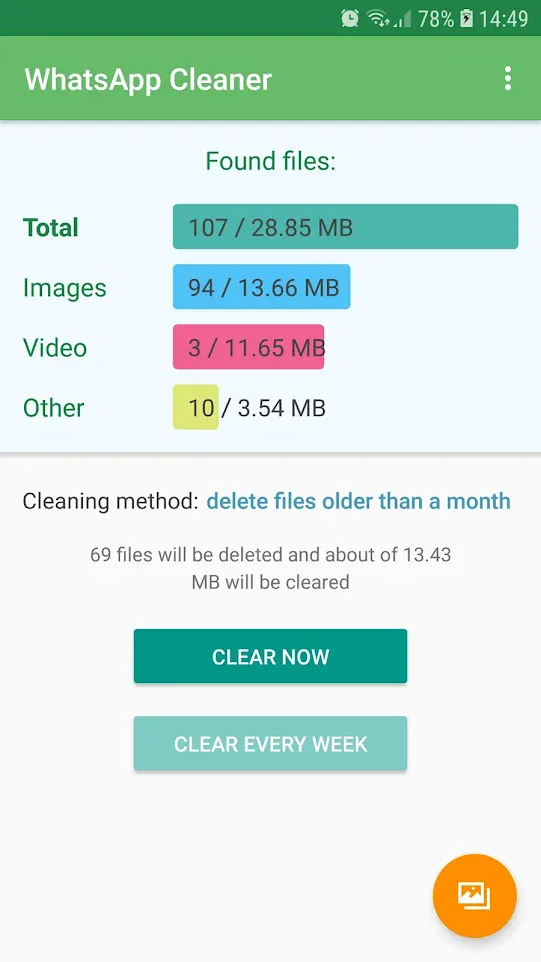 Cleaner for WhatsApp | Indus Appstore | Screenshot