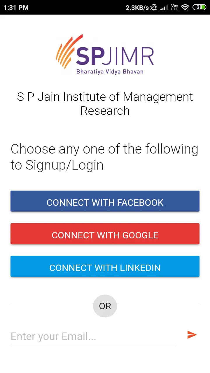 SPJIMR Alumni | Indus Appstore | Screenshot