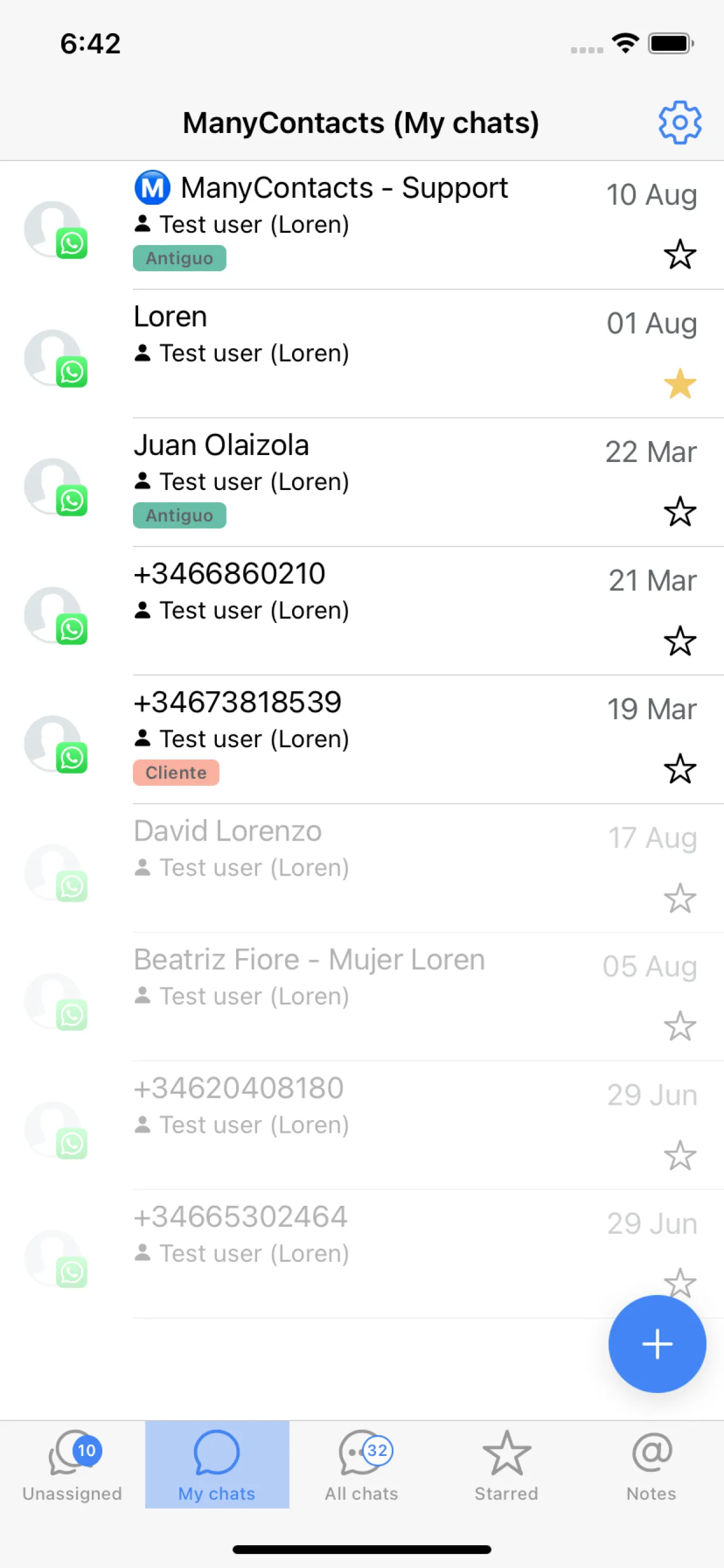 ManyContacts | Indus Appstore | Screenshot