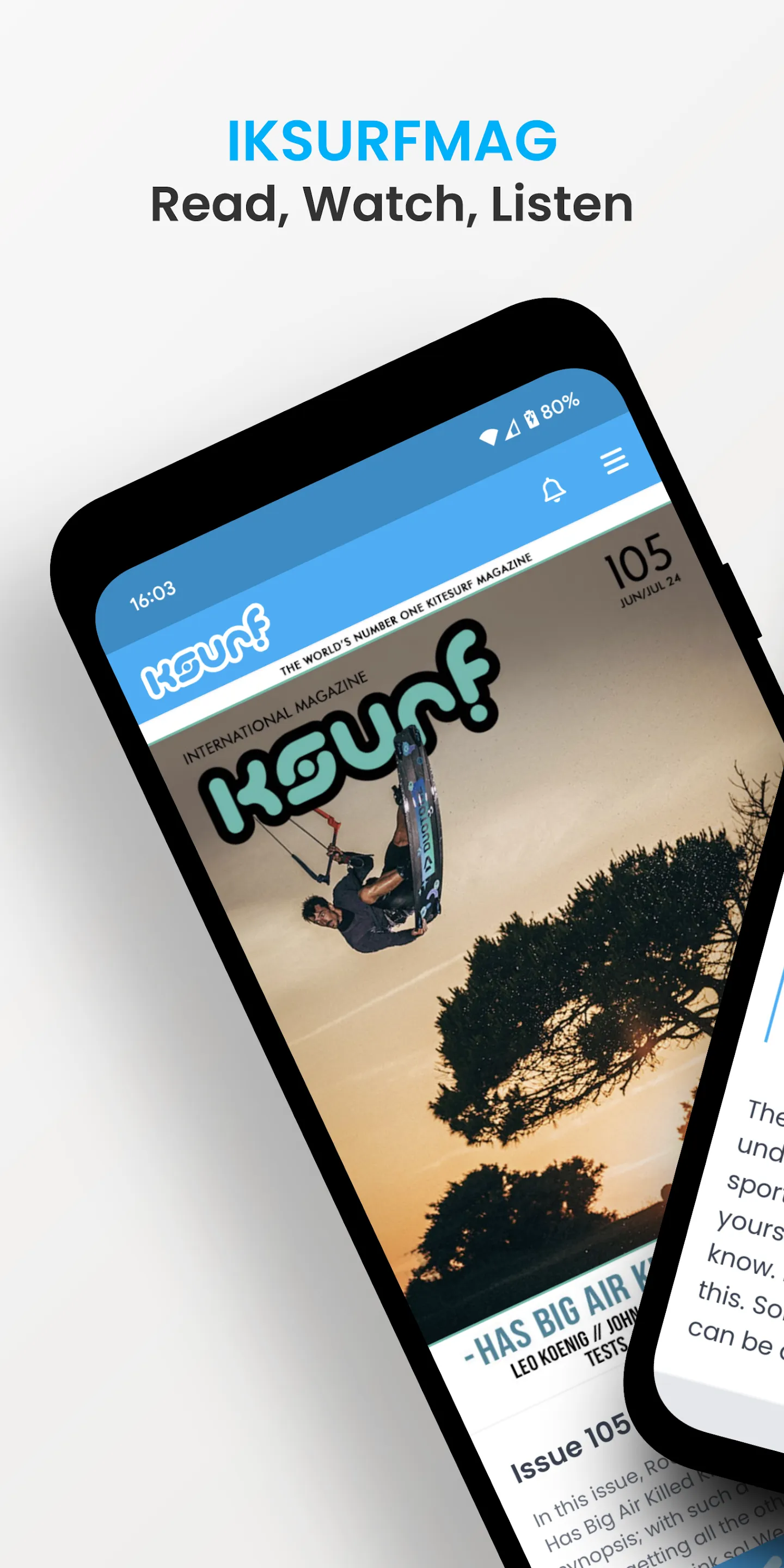 IKSURFMAG - Kitesurfing Mag | Indus Appstore | Screenshot