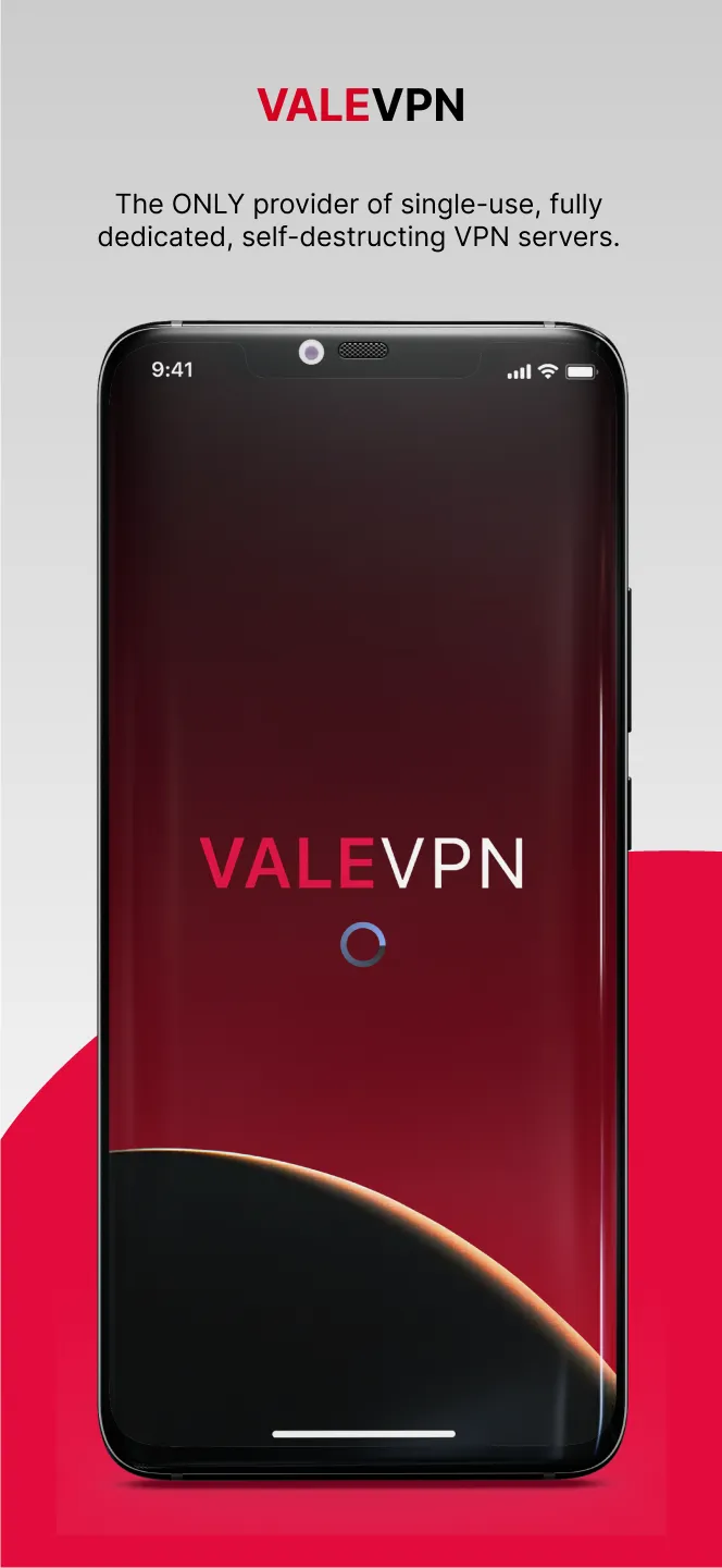 ValeVPN The Single-Use VPN | Indus Appstore | Screenshot