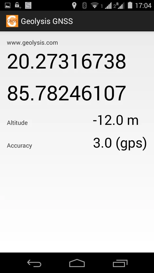 Geolysis GNSS | Indus Appstore | Screenshot