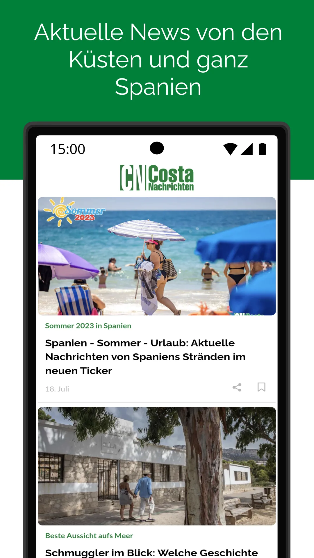 Costa Nachrichten | Indus Appstore | Screenshot