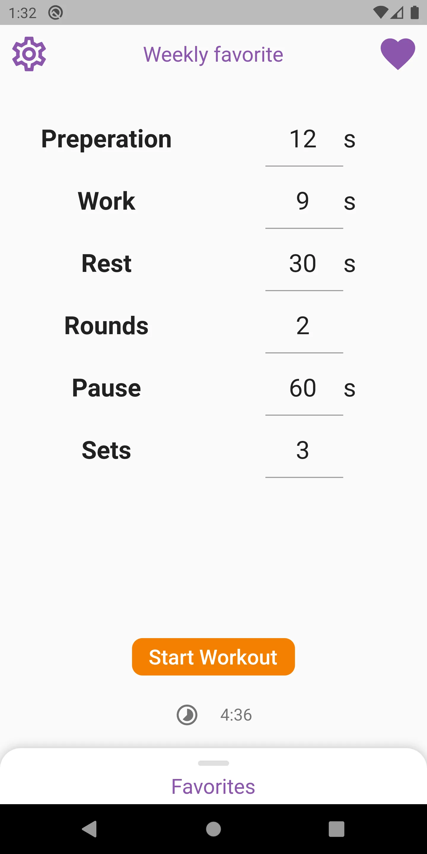 Interval Timer - HIIT & Tabata | Indus Appstore | Screenshot