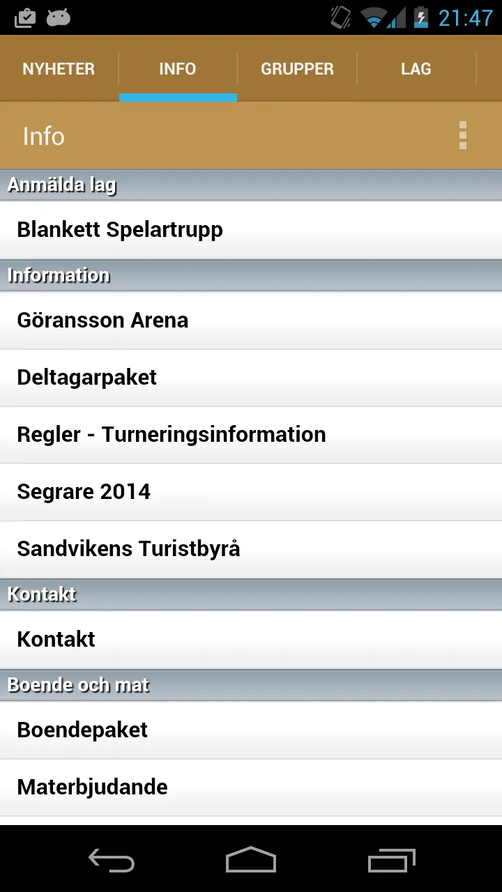 Göransson Cup | Indus Appstore | Screenshot