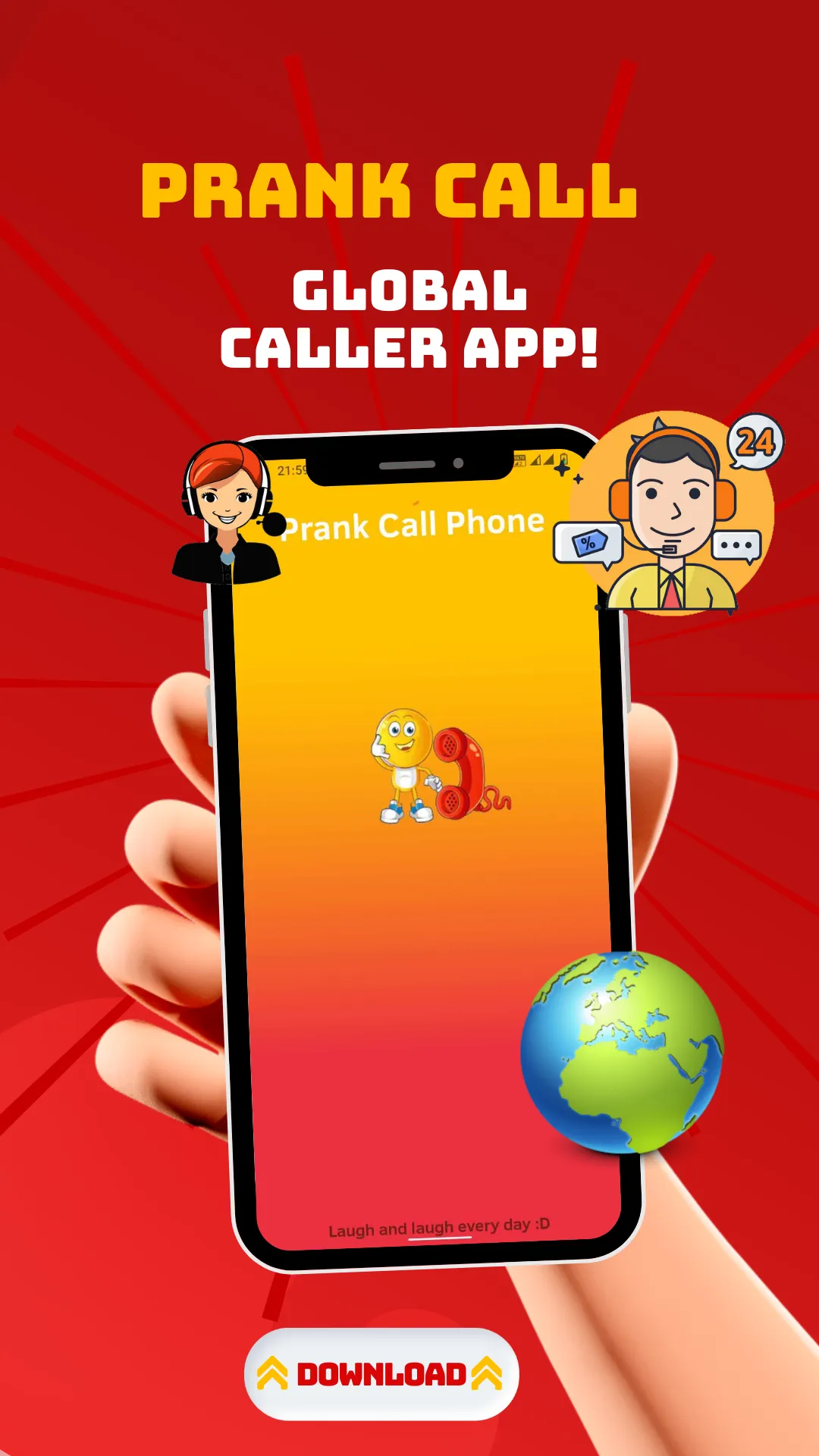 Jokes Calls - Prank Call App | Indus Appstore | Screenshot