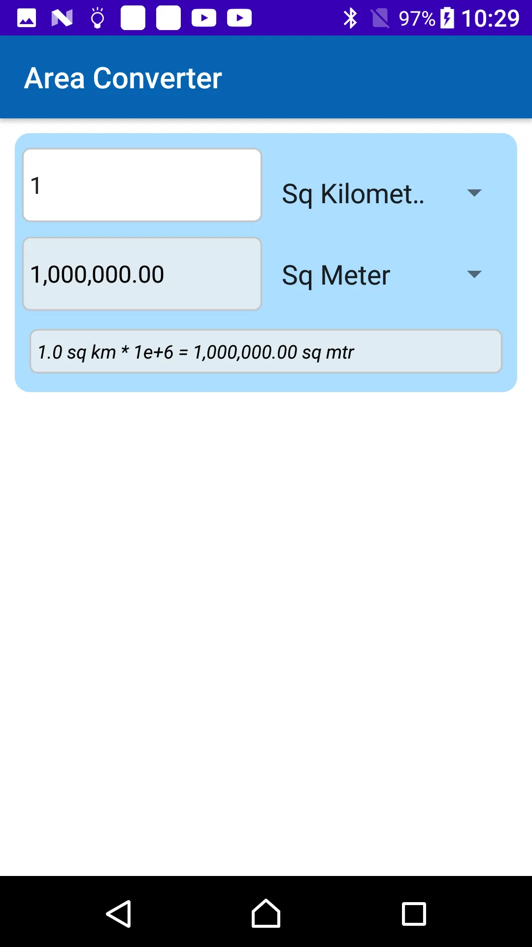 Area Converter | Indus Appstore | Screenshot