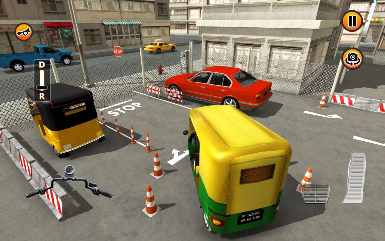 3D Tuk Tuk Auto Parking Games | Indus Appstore | Screenshot