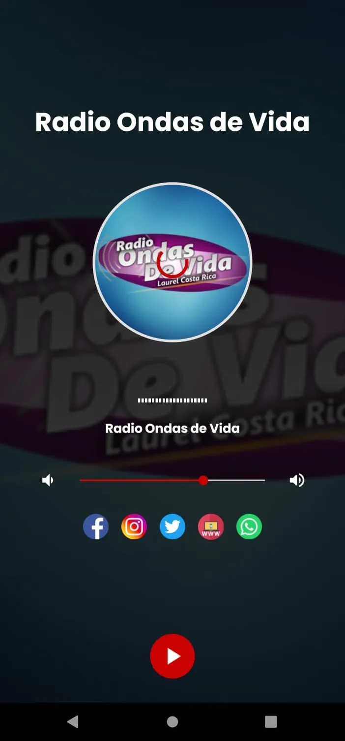 Radio Ondas CR | Indus Appstore | Screenshot