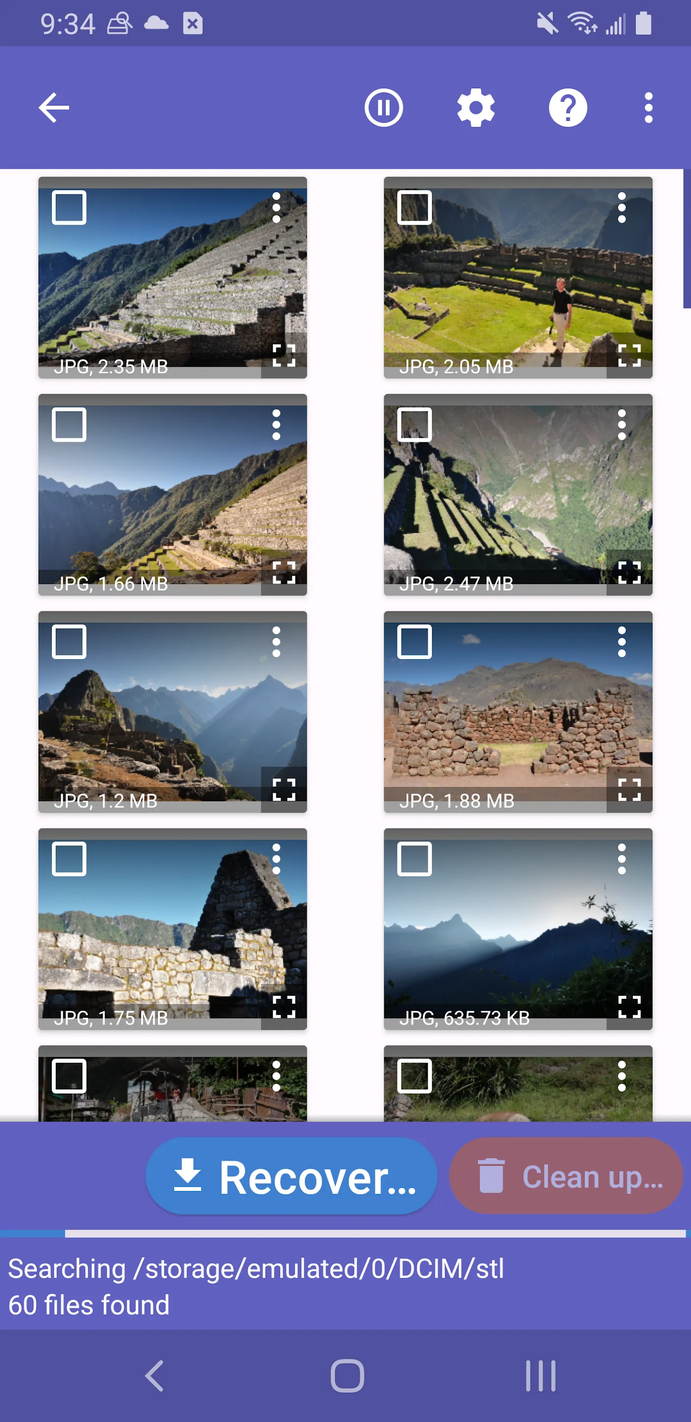 DiskDigger photo/file recovery | Indus Appstore | Screenshot