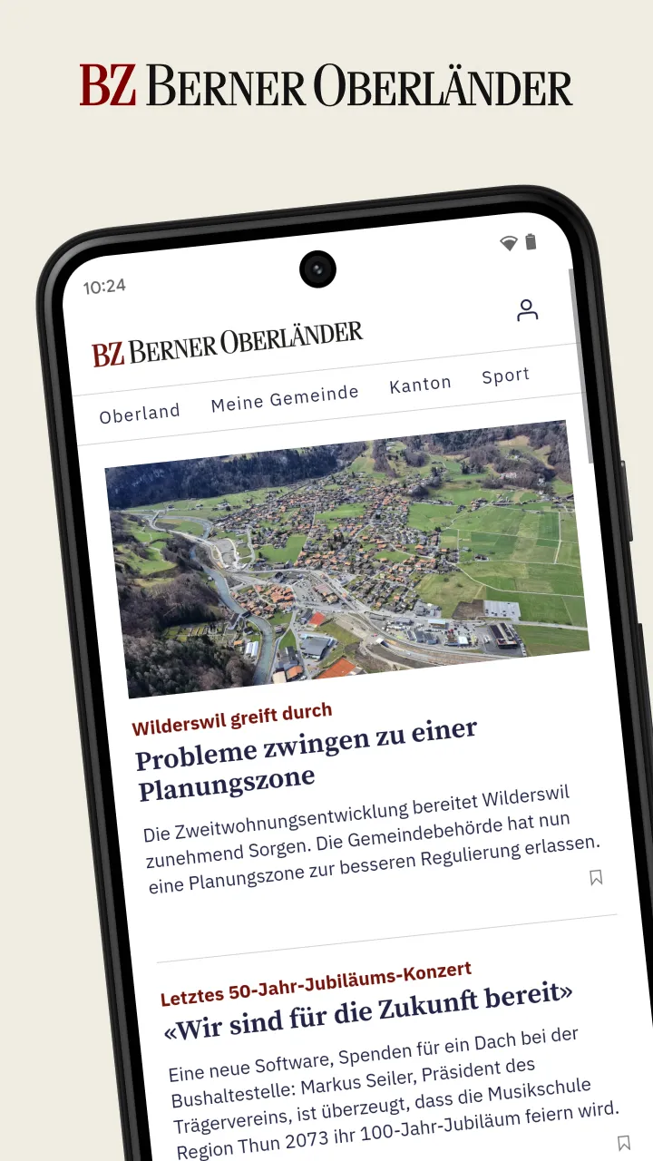 Berner Oberländer - News | Indus Appstore | Screenshot