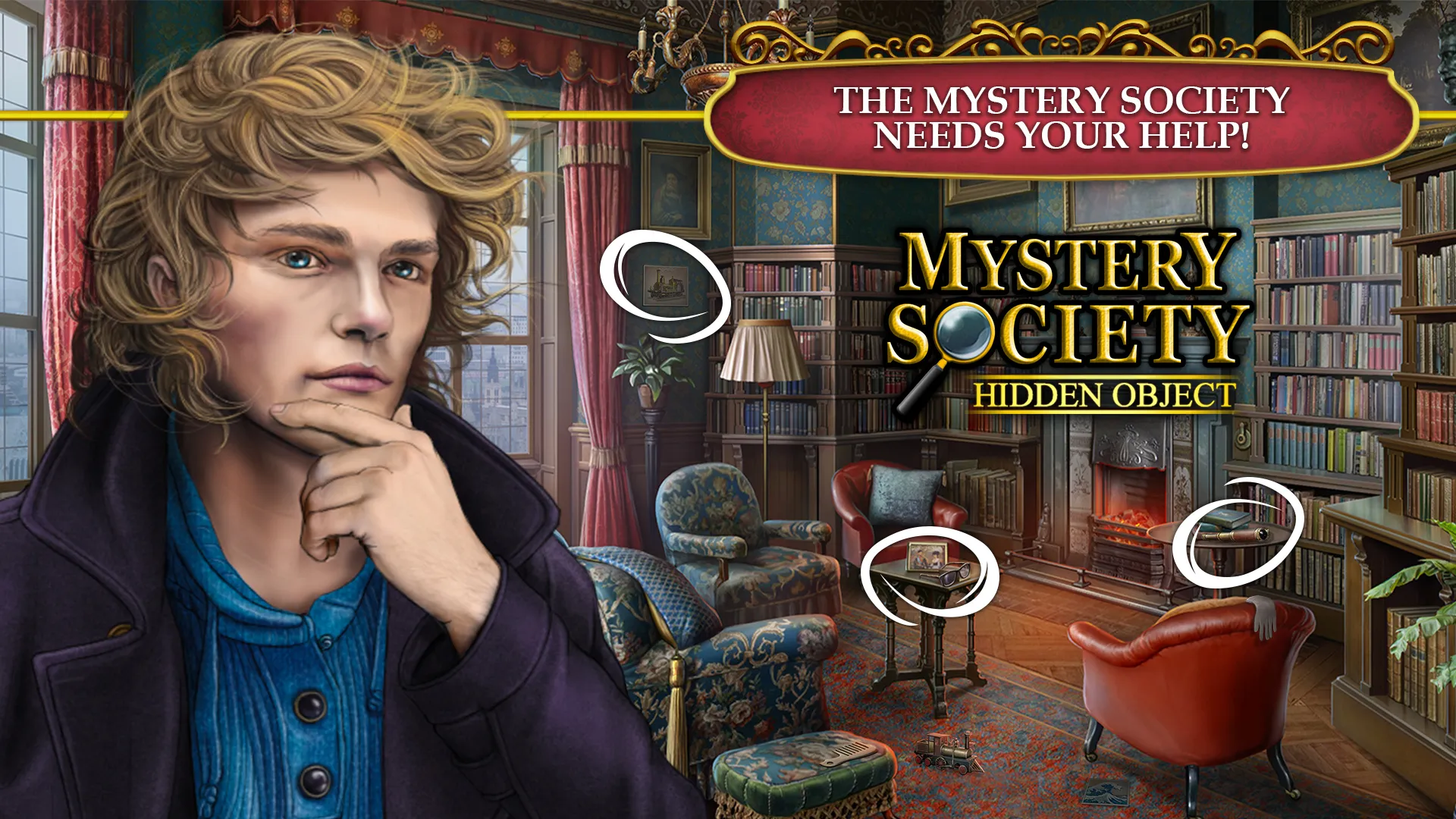 Hidden Objects Mystery Society | Indus Appstore | Screenshot