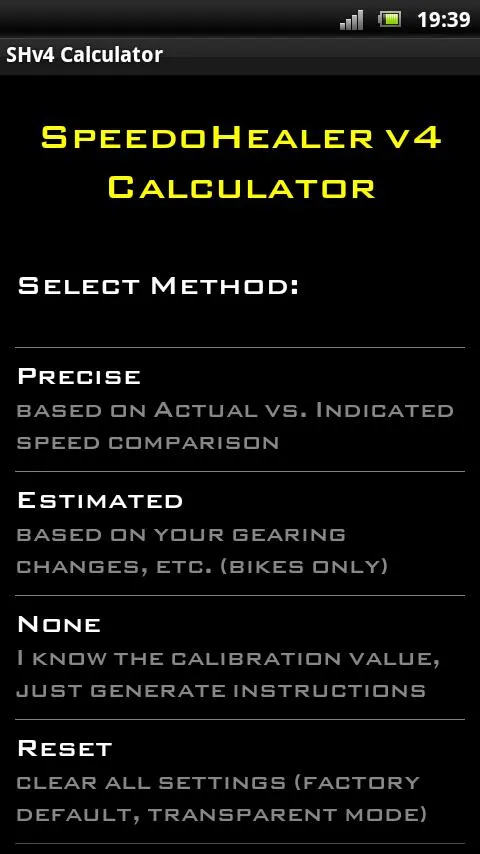 Speedo Healer Calculator | Indus Appstore | Screenshot