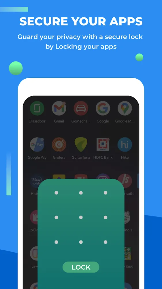 AppLock Go: App Lock, Vault | Indus Appstore | Screenshot
