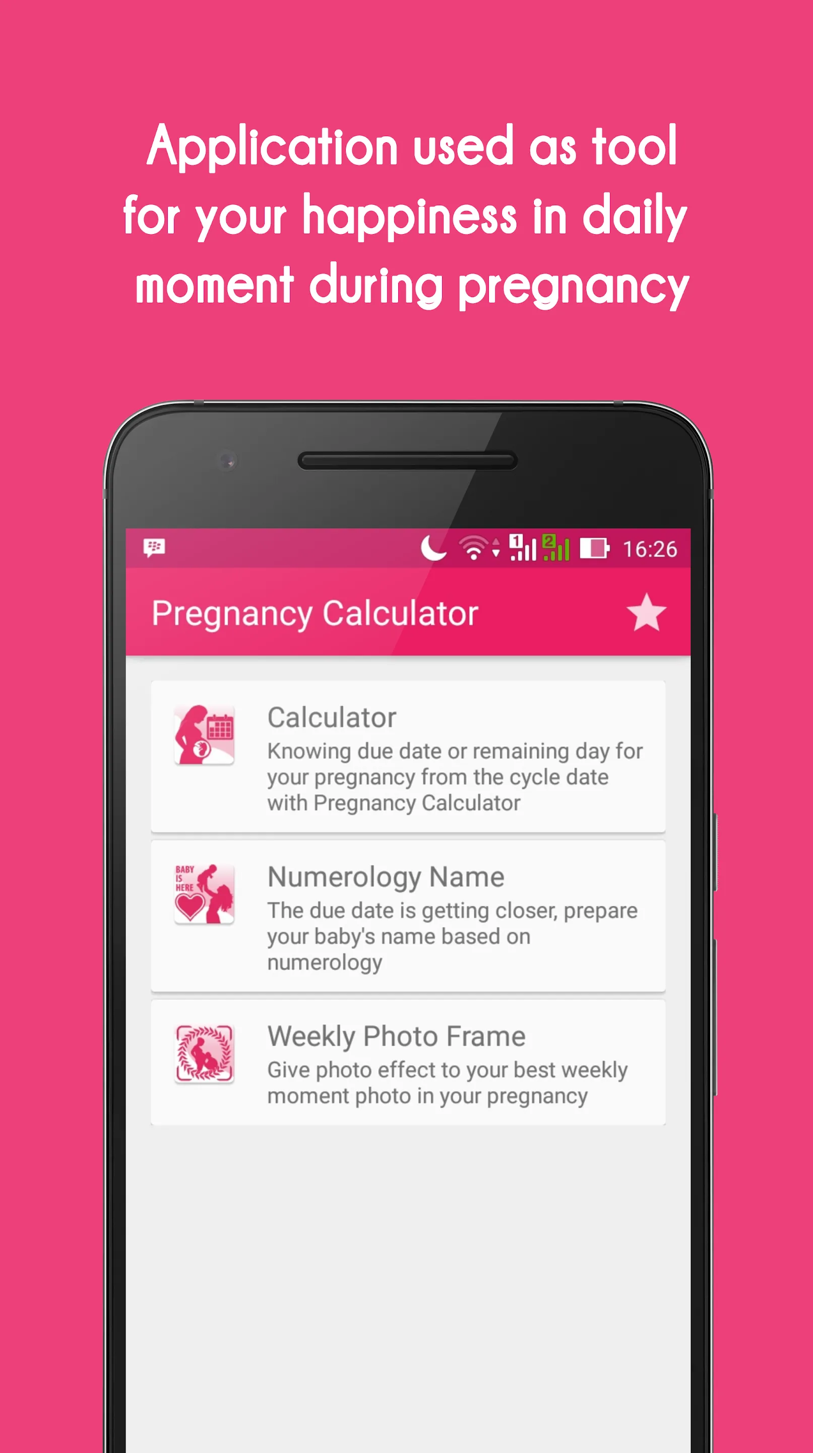 Pregnancy Calculator | Indus Appstore | Screenshot