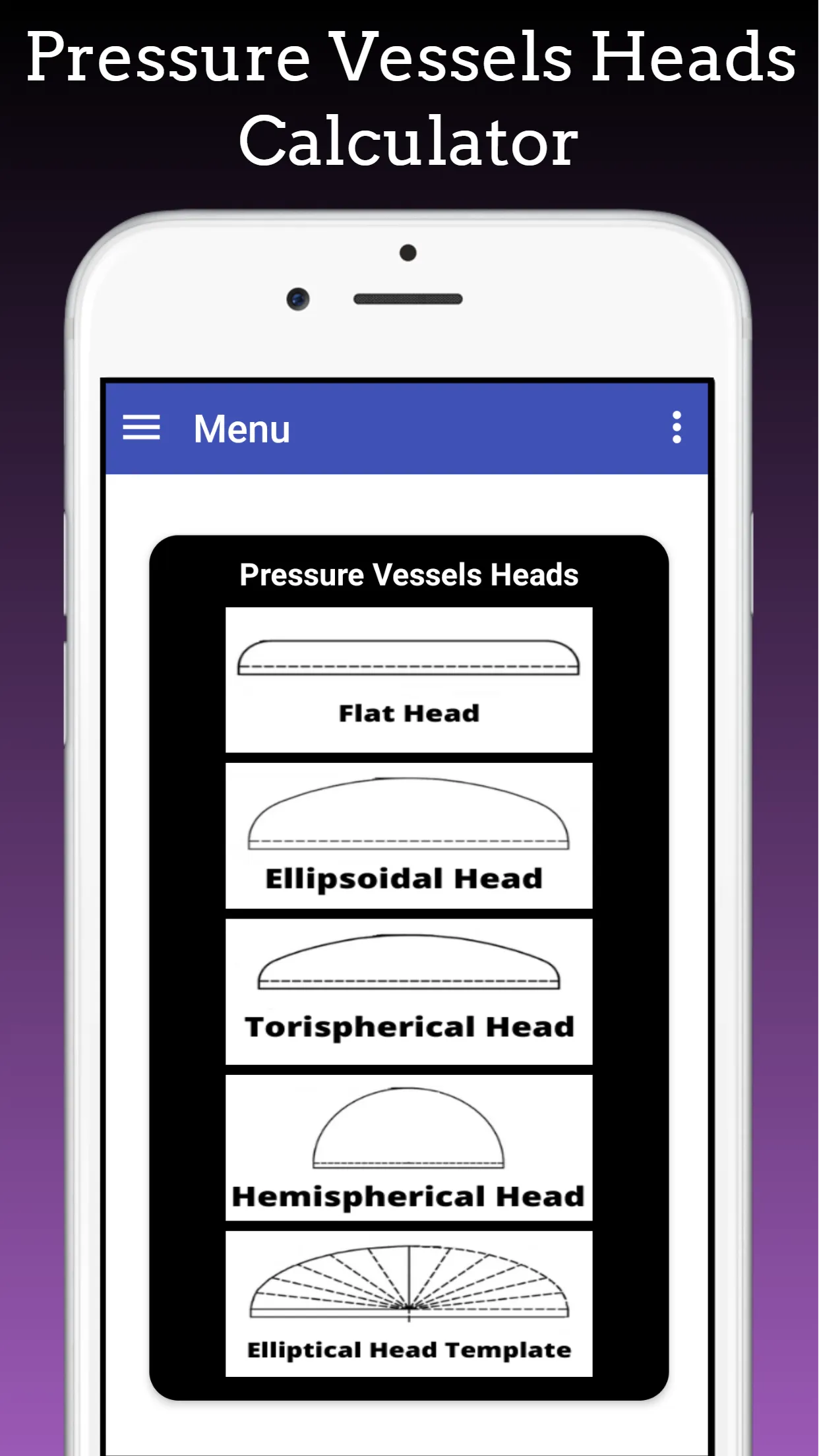 Pressure Vessel Heads | Indus Appstore | Screenshot