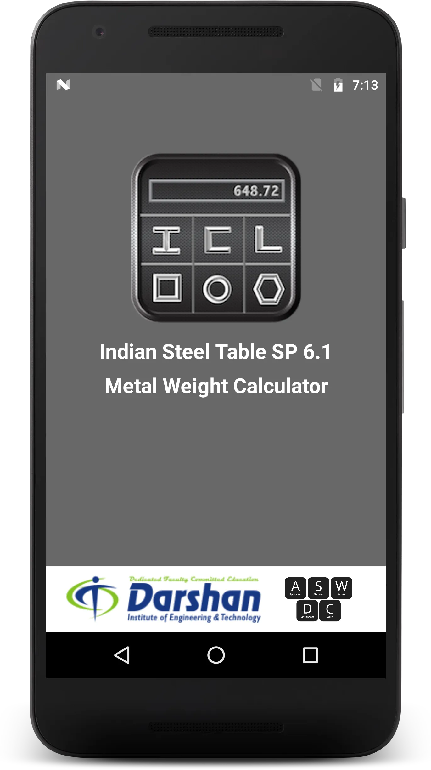 Metal Weight Calculator & IS S | Indus Appstore | Screenshot