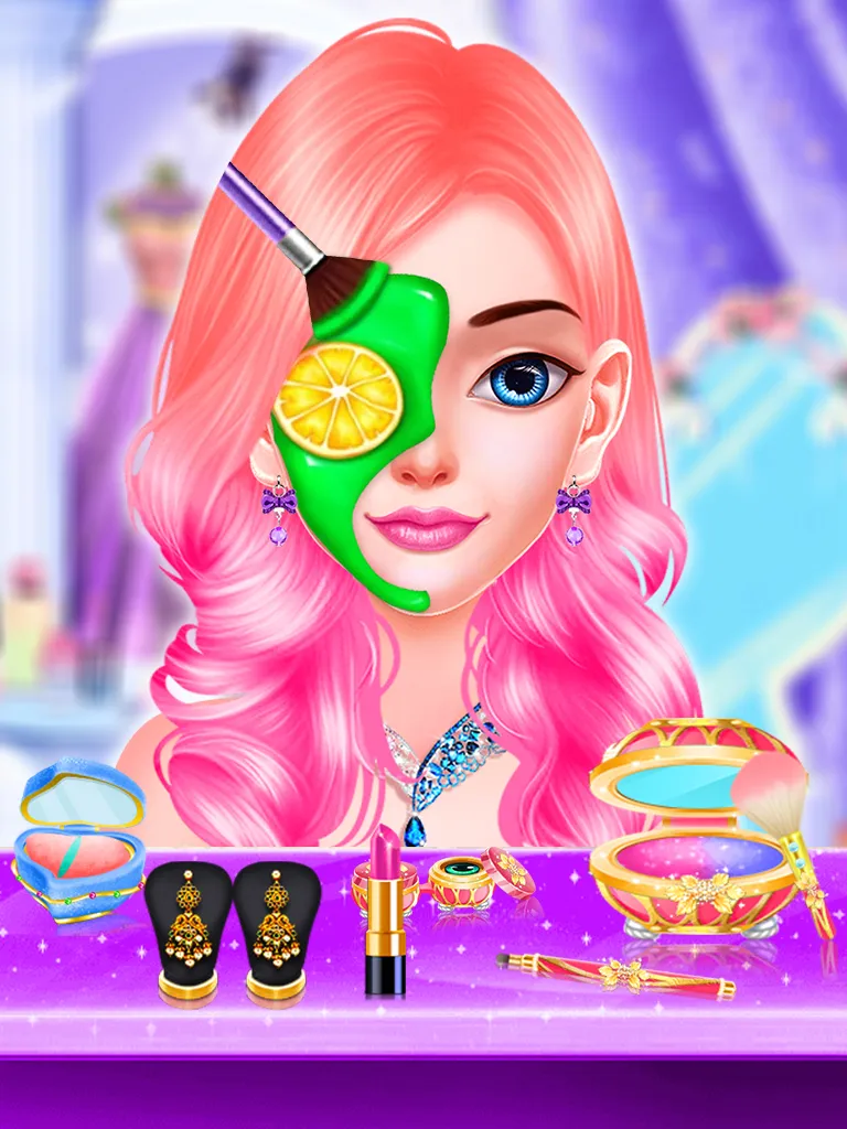 Pink Princess Dress Up Games | Indus Appstore | Screenshot