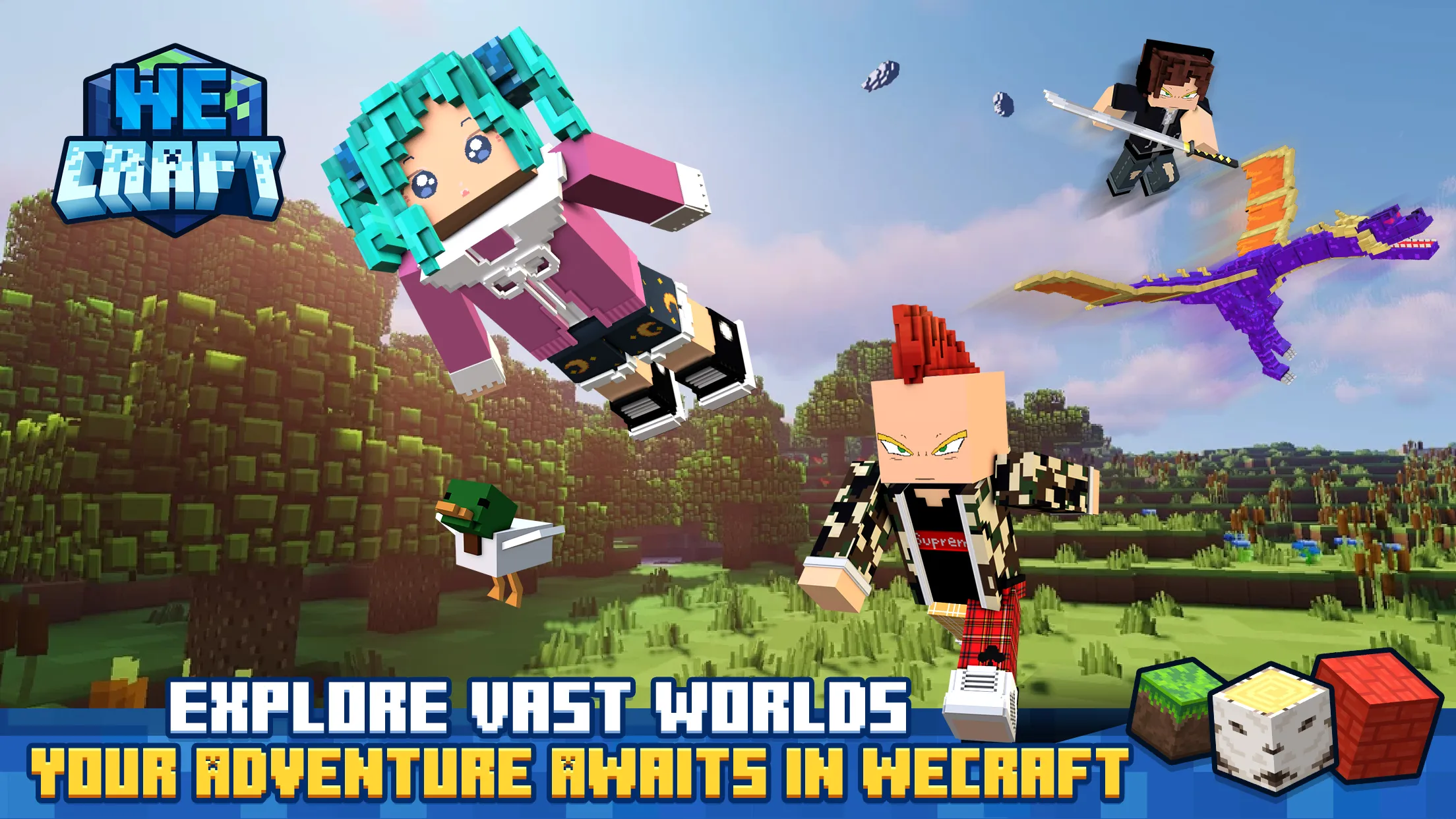 WeCraft Worlds | Indus Appstore | Screenshot