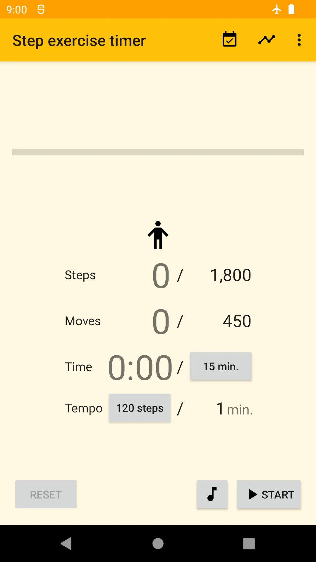 Step exercise timer | Indus Appstore | Screenshot