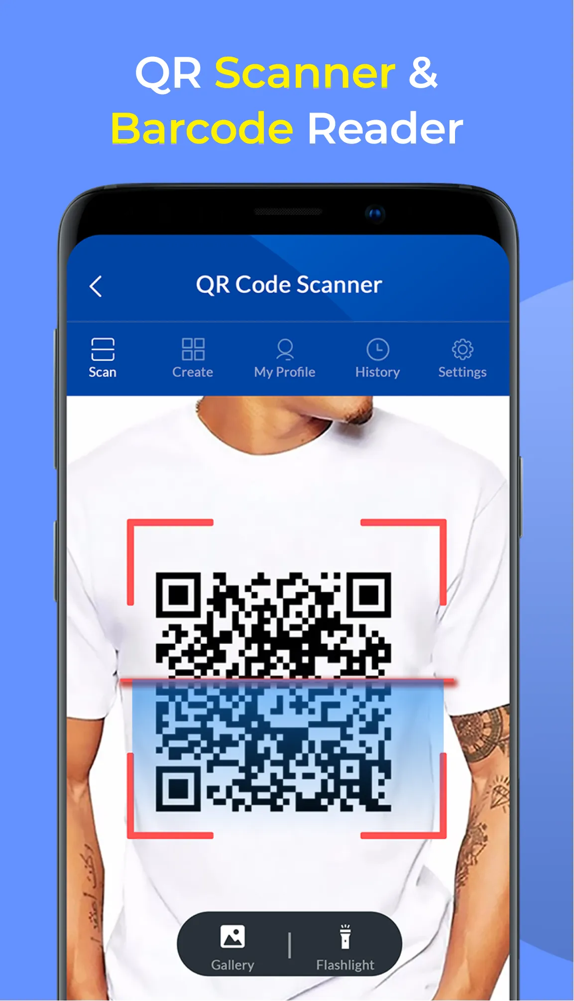 QR scanner - Barcode reader | Indus Appstore | Screenshot