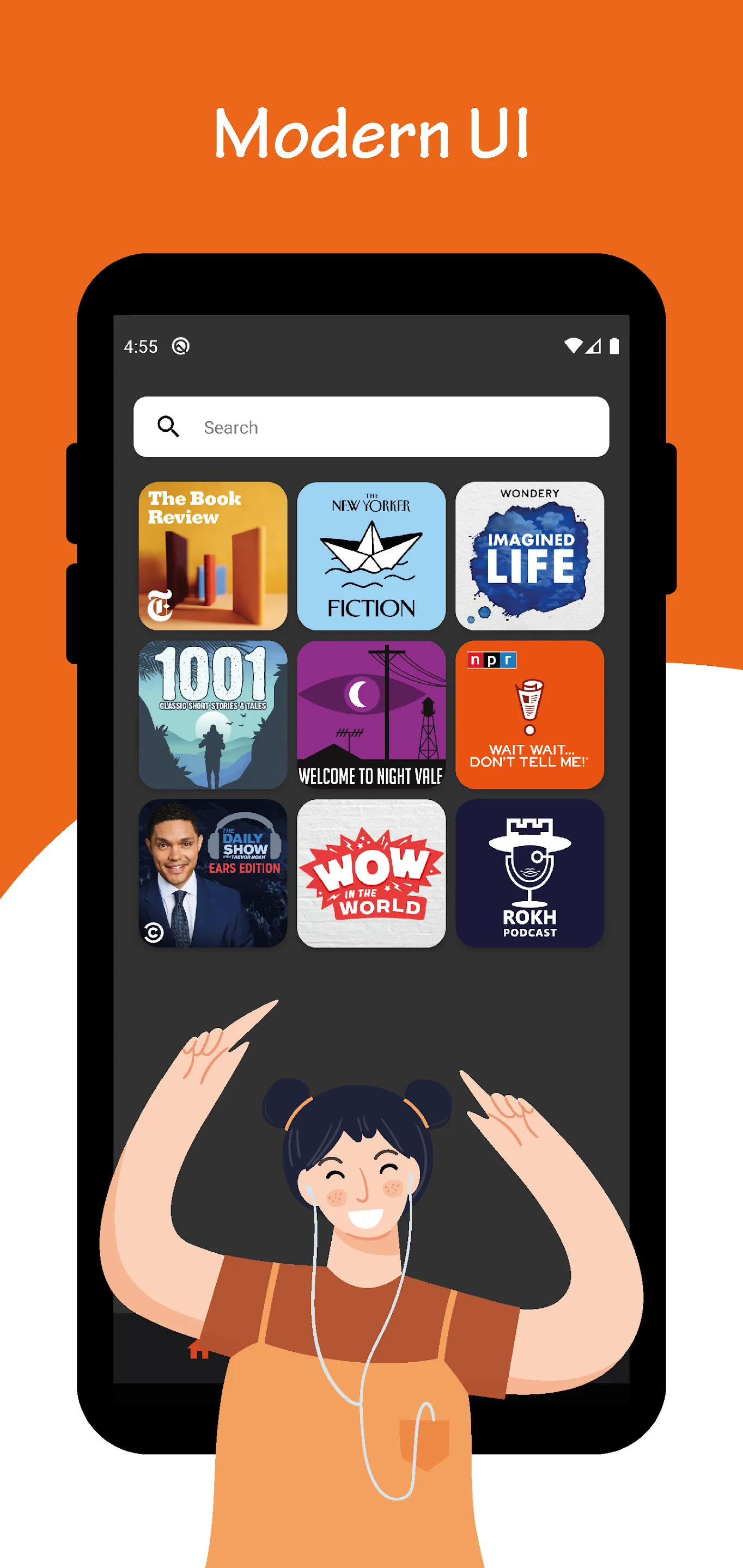 Mini Pod - Podcast Player | Indus Appstore | Screenshot