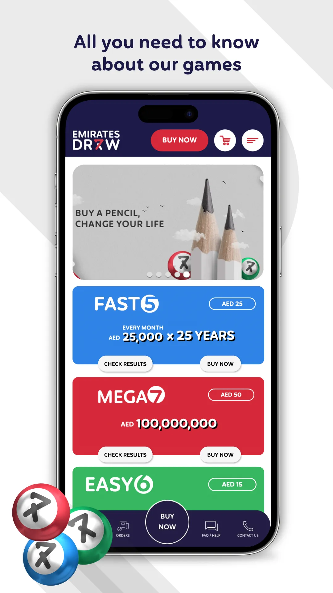 Emirates Draw | Indus Appstore | Screenshot