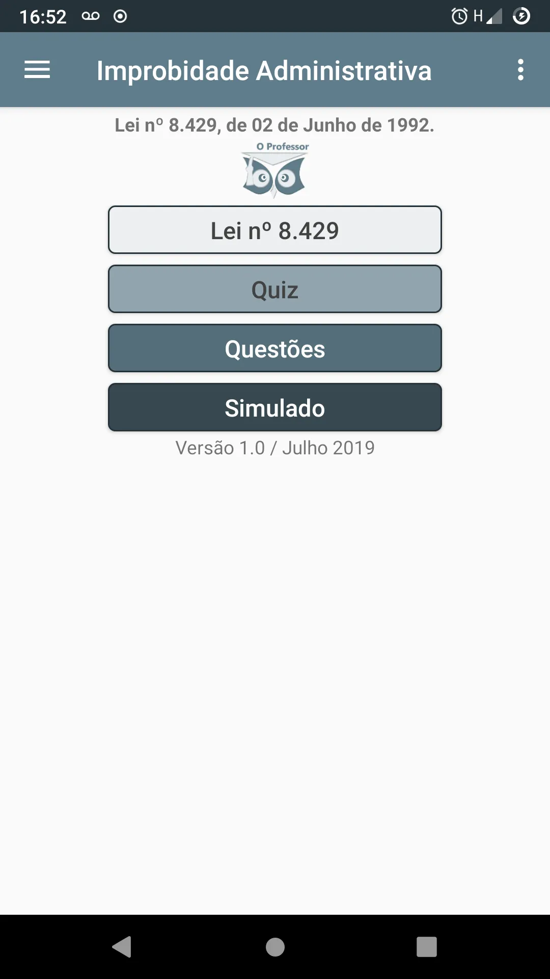 Improbidade Admin. 2024 | Indus Appstore | Screenshot