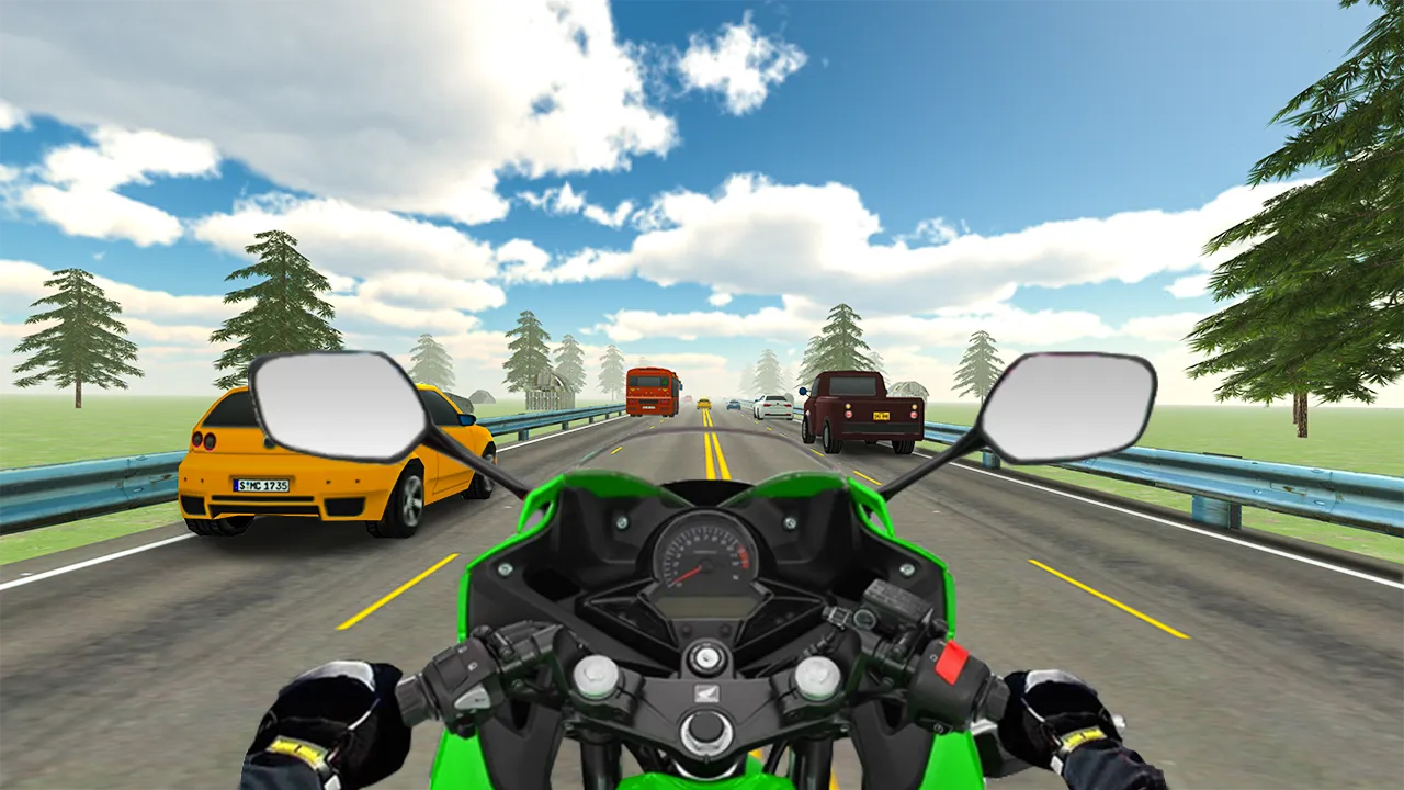 VR Highway Traffic Bike Racer | Indus Appstore | Screenshot