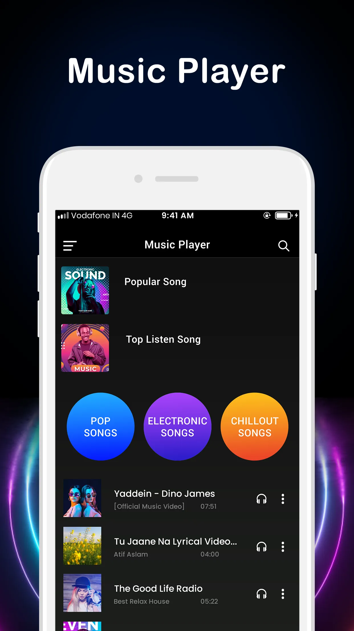 Online Music Player | Indus Appstore | Screenshot