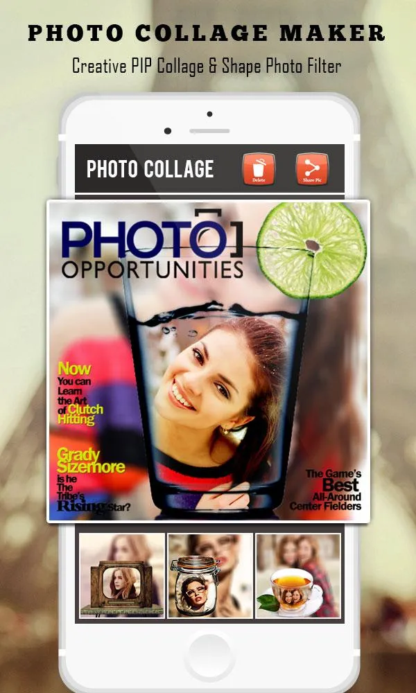 Photo Collage Maker Pic Editor | Indus Appstore | Screenshot