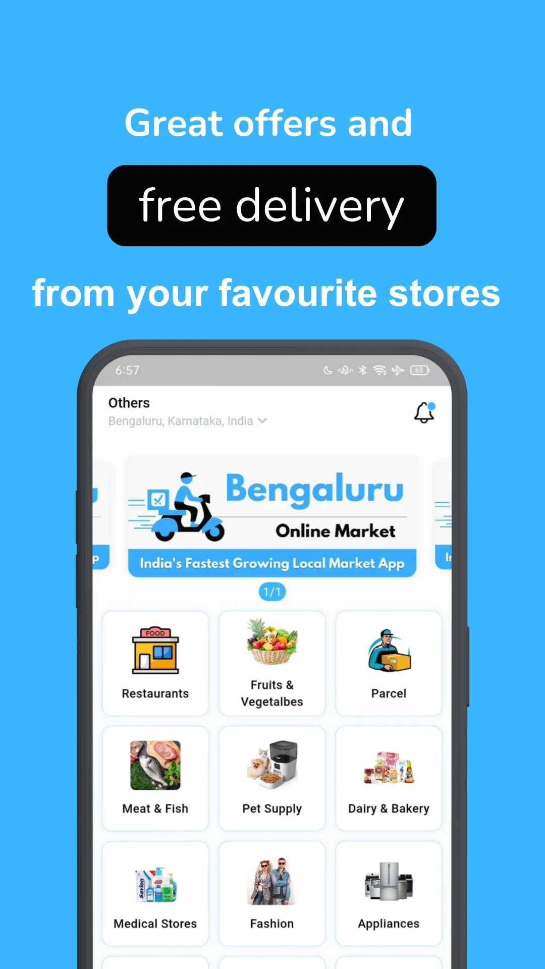 Vshopp - Apna Local Market | Indus Appstore | Screenshot