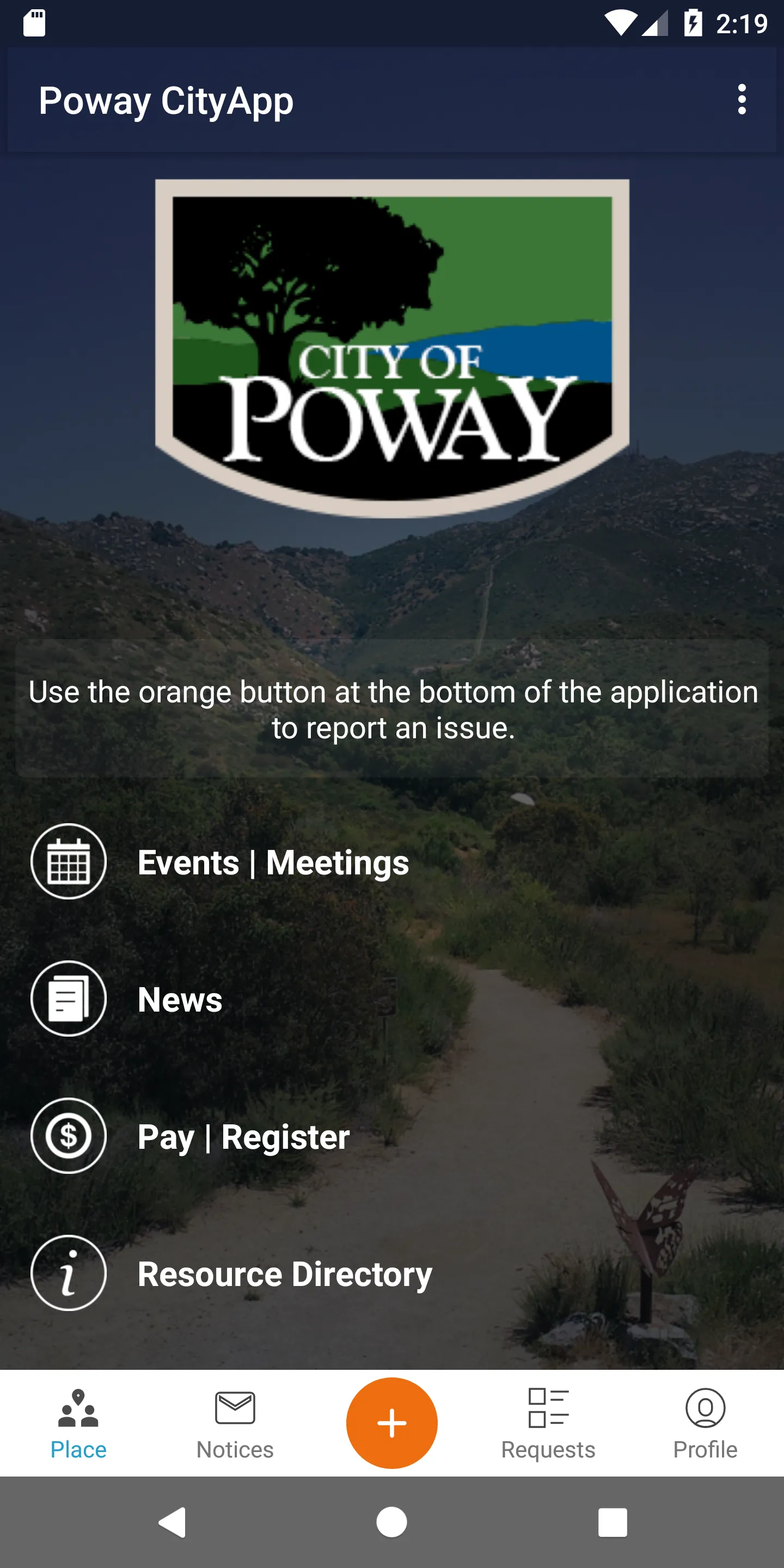 Poway CityApp | Indus Appstore | Screenshot