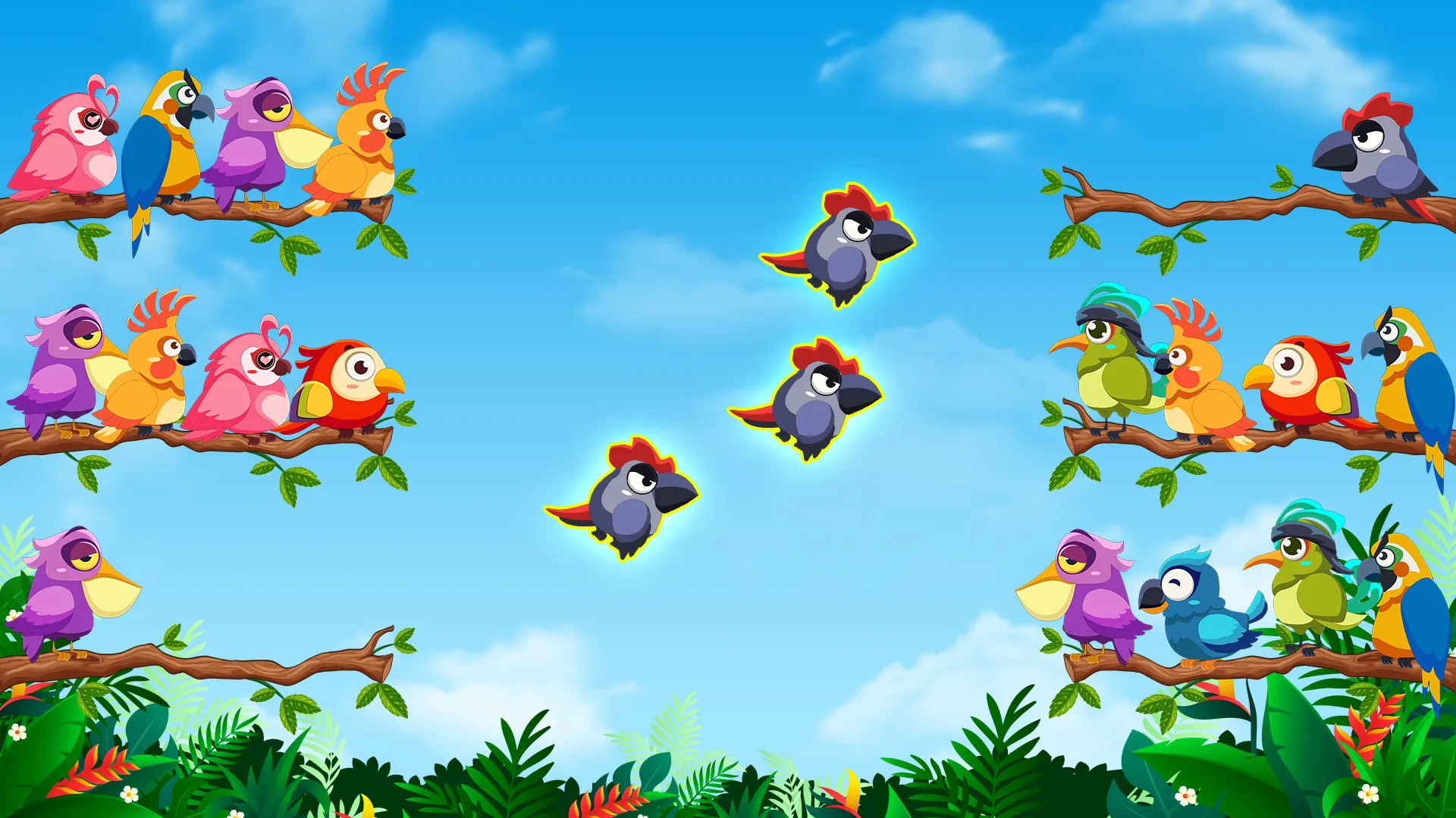 Bird Sort: Color Puzzle Game | Indus Appstore | Screenshot