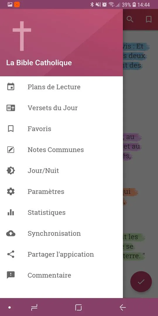 Bible Catholique en Français | Indus Appstore | Screenshot