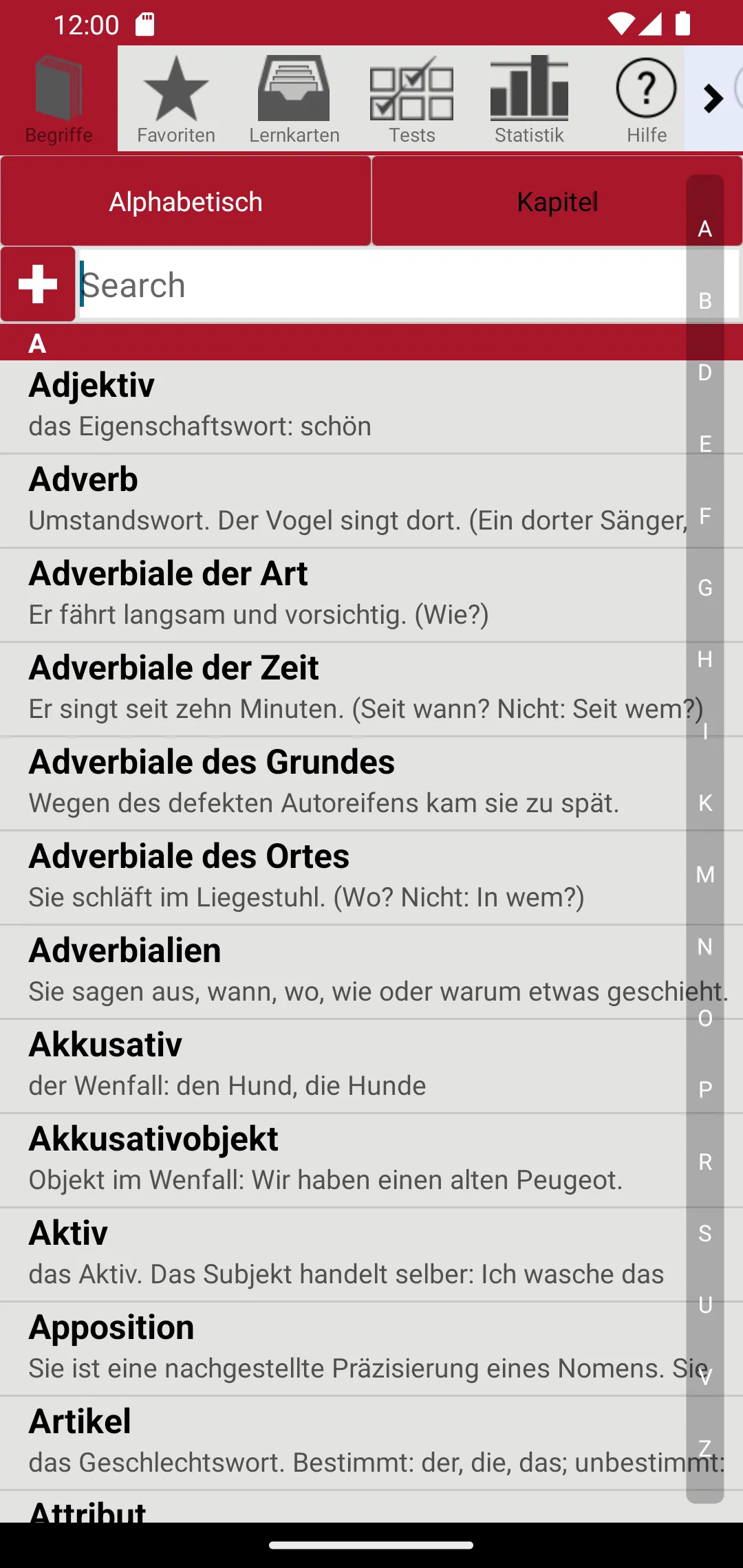 Grammatik 7 bis 10 | Indus Appstore | Screenshot