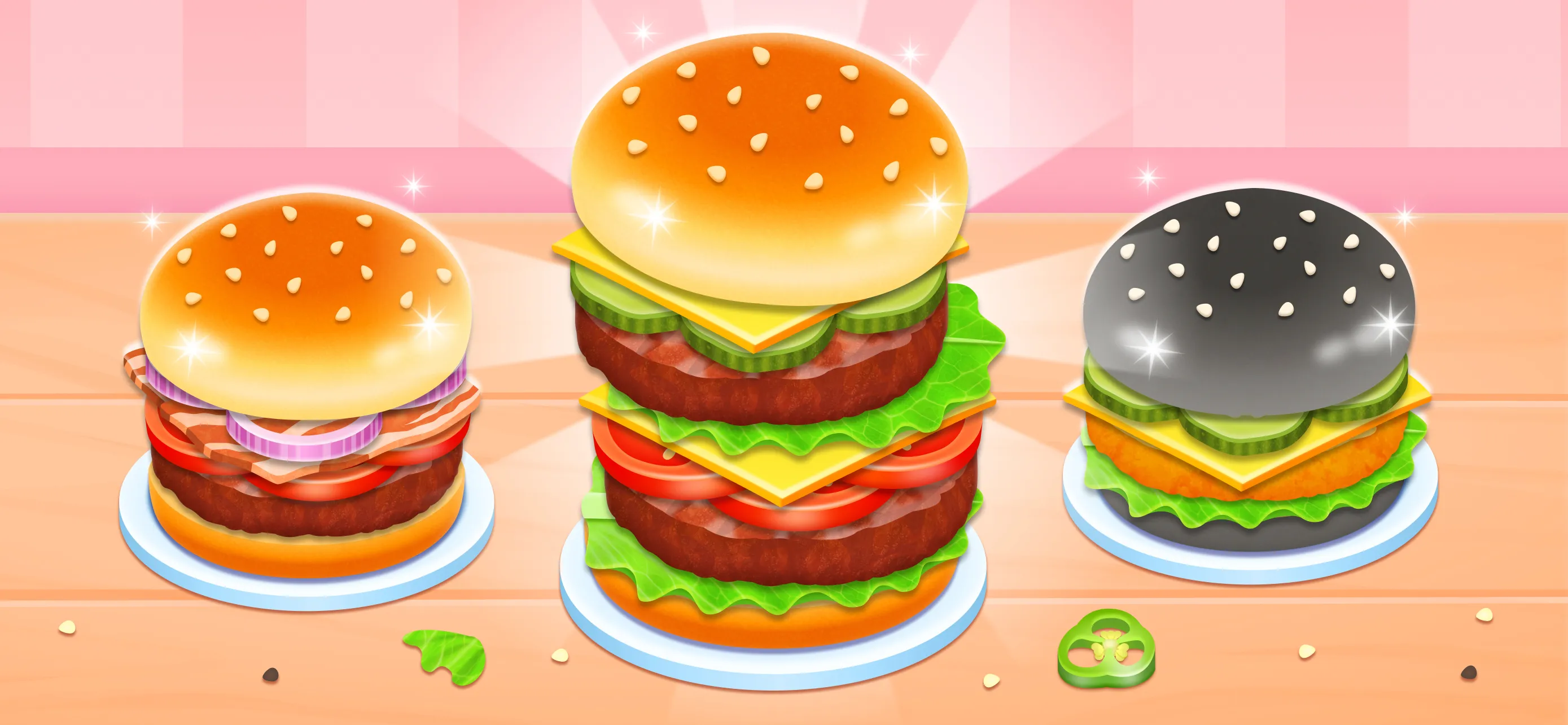 Burger Maker Baby Cooking Game | Indus Appstore | Screenshot