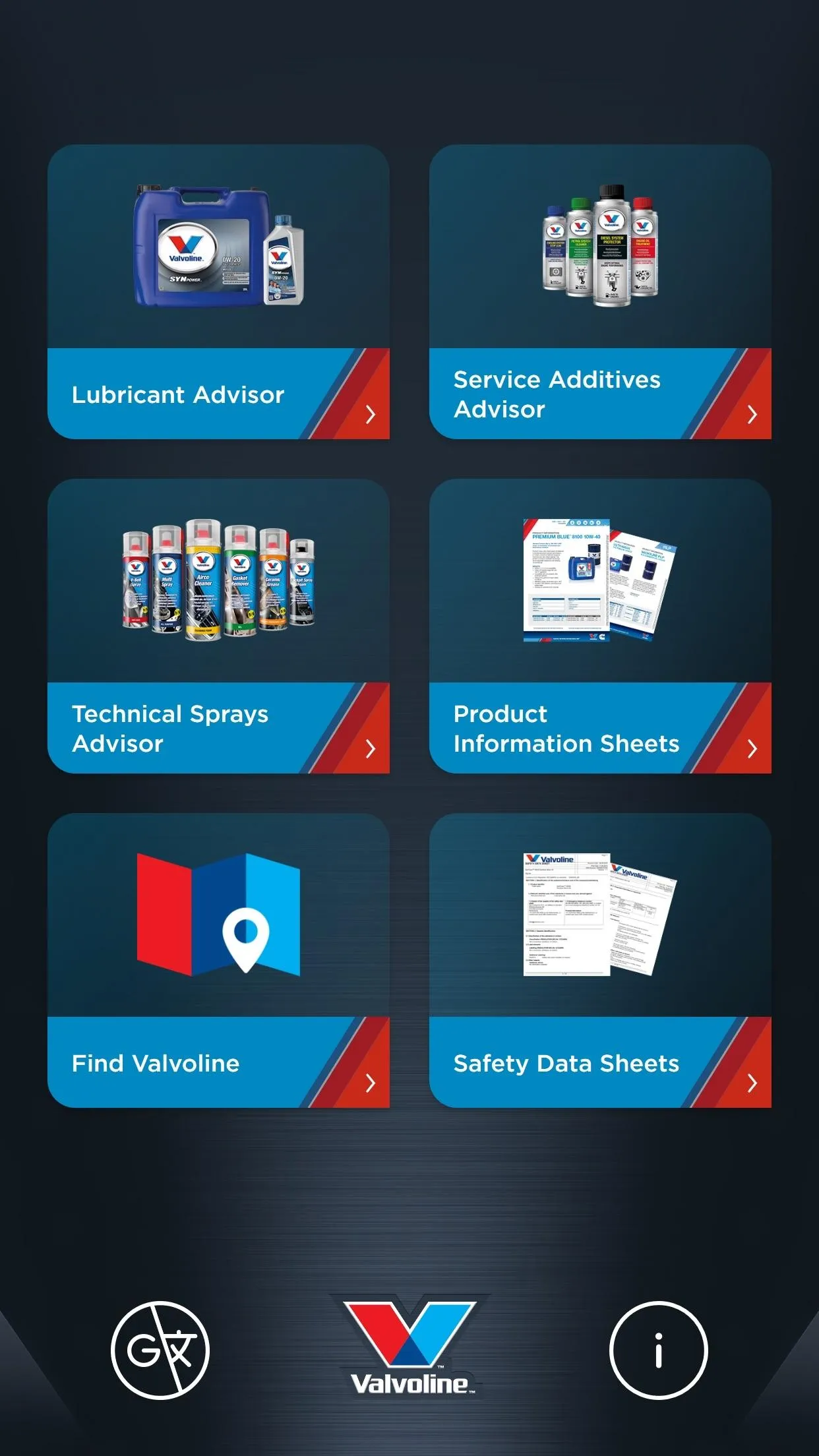 Valvoline Europe | Indus Appstore | Screenshot