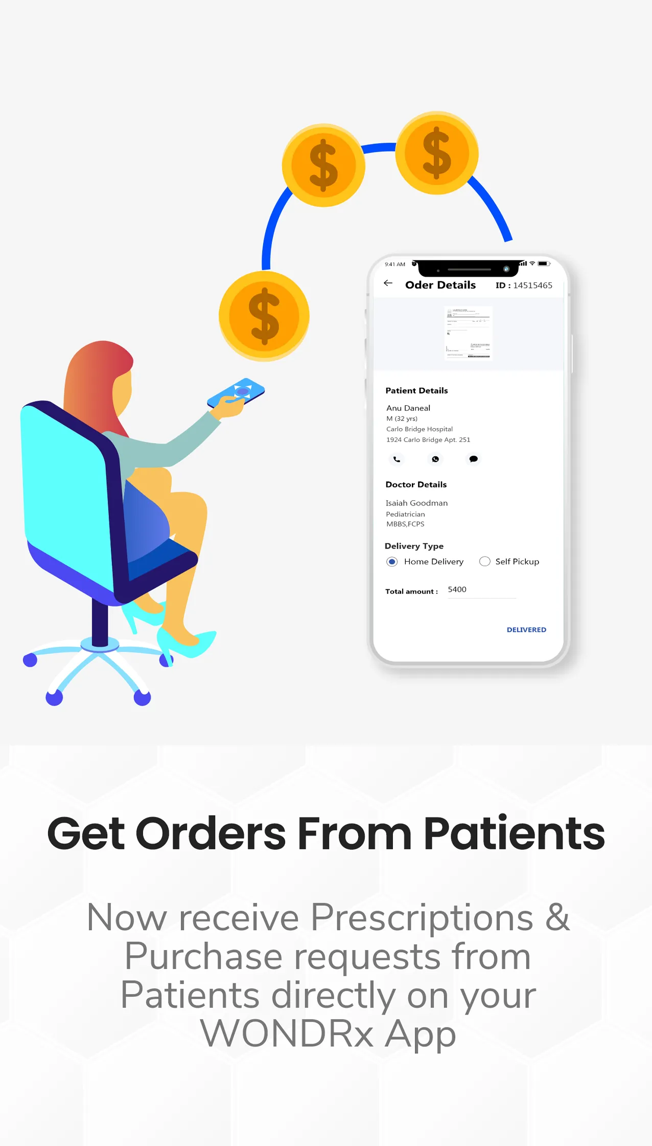 WONDRx - For Providers | Indus Appstore | Screenshot