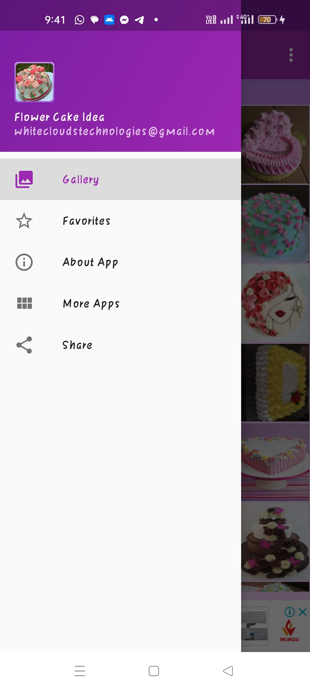 Flower Cake Idea Gallery | Indus Appstore | Screenshot