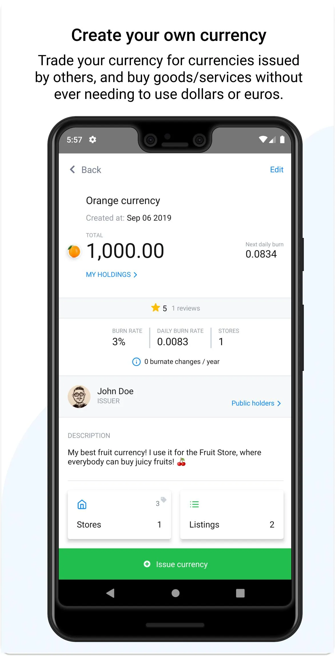 MyCurrency | Indus Appstore | Screenshot