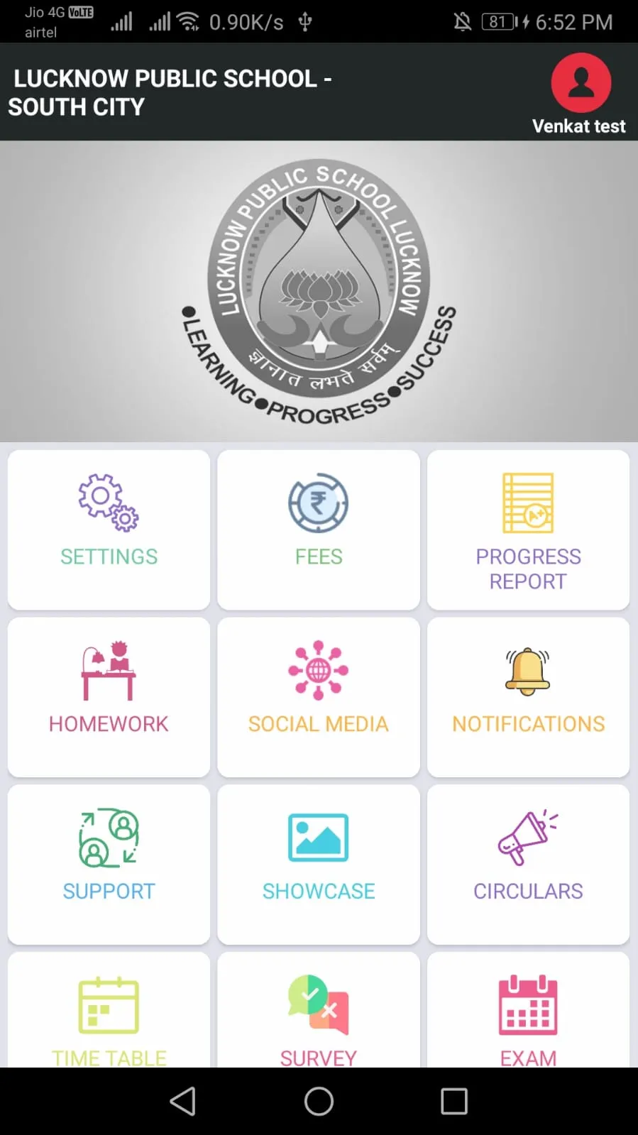 Lucknow Public Schl C.P.Singh | Indus Appstore | Screenshot