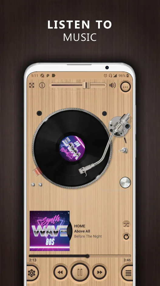 Vinylage Audio Player | Indus Appstore | Screenshot