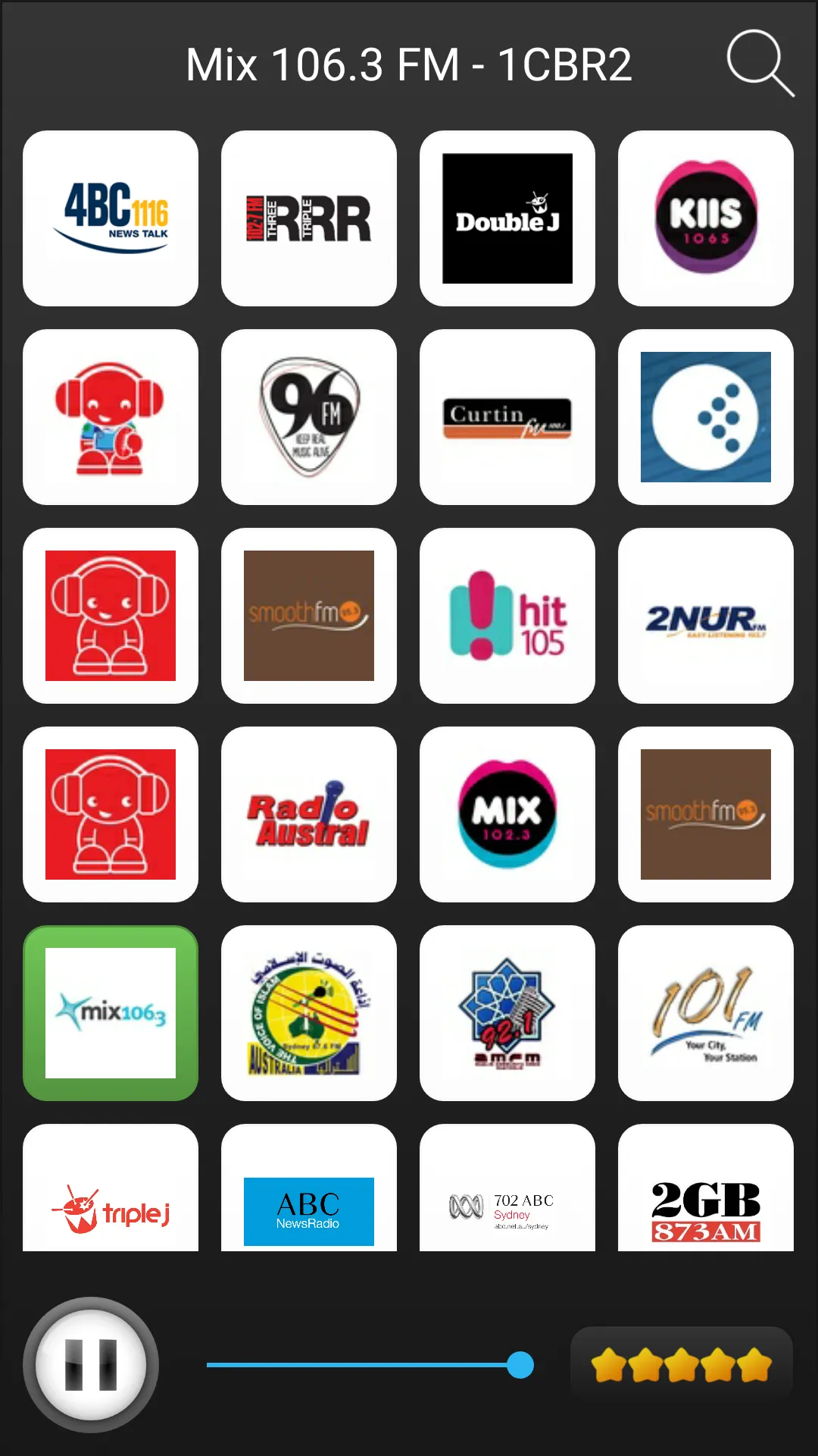 Australia Radio FM AM Music | Indus Appstore | Screenshot