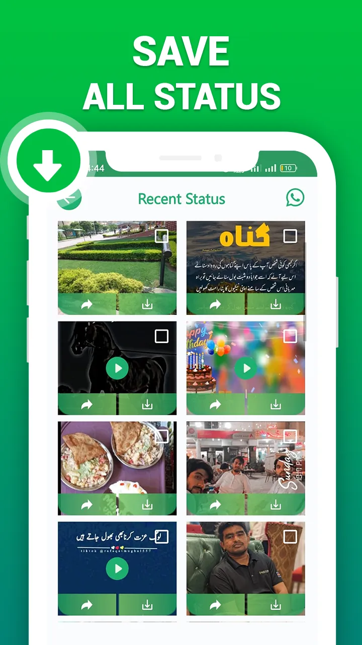 status saver for whatsapp | Indus Appstore | Screenshot